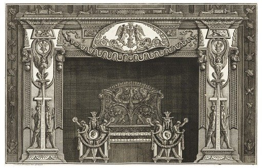 Chimneypiece, from Diverse Maniere d'adornare i cammini