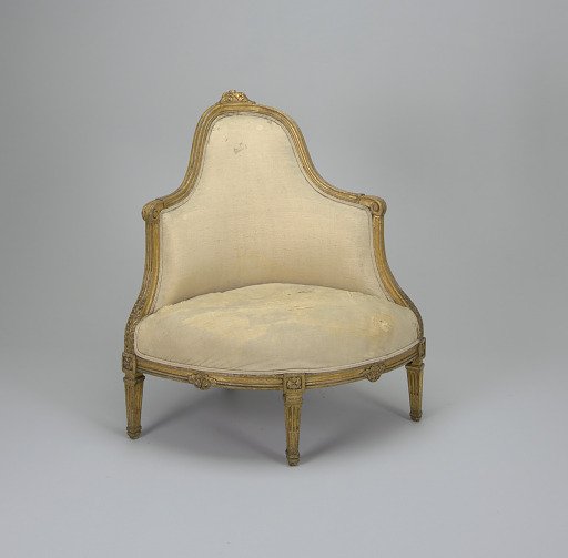 End piece from canape confident or 3-sectioned upholstered sofa