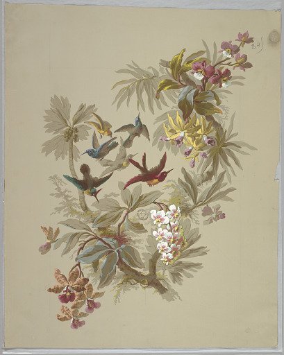 Design for Wallpaper and Textiles: Flowers and Birds