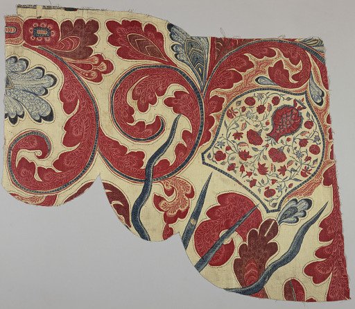 Fragment of a valance