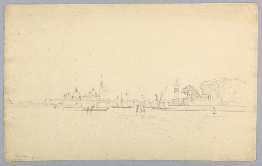 Study of lagoon, Venice, Italy