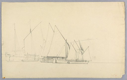 Study of Sailboats, Venice, Italy