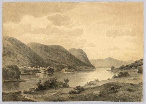 Study of Landscape, Hudson River, NY
