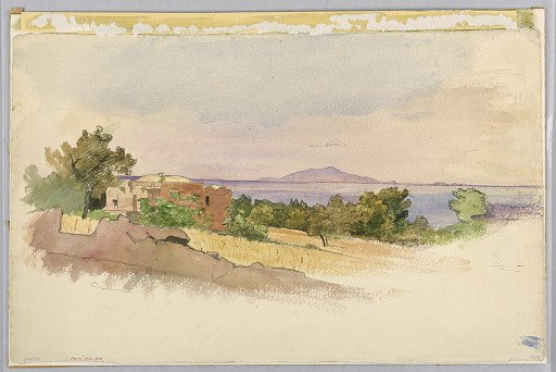 Study of landscape, Sorrento