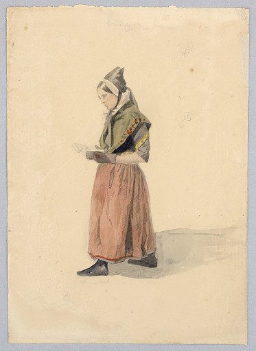 Study of a woman