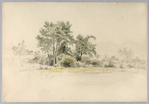 Study of landscape, Switzerland