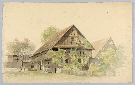 Study of landscape, Switzerland