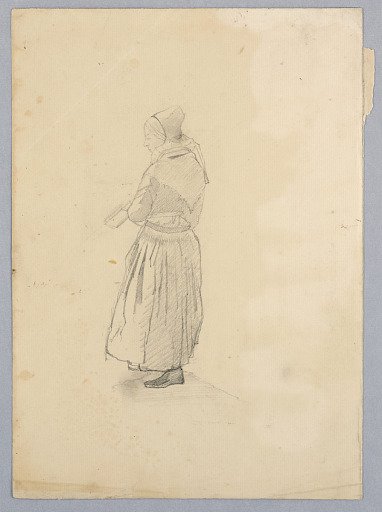 Study of a woman