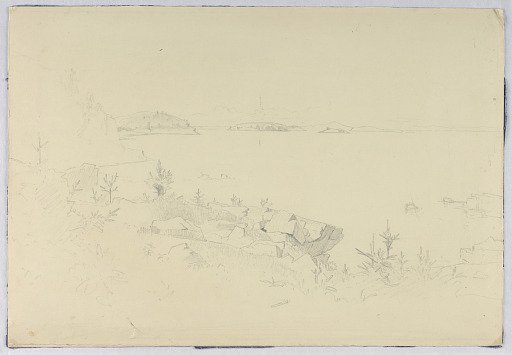 Study of seascape. Porcupine Islands, Bar Harbor, ME