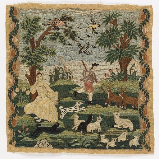 Embroidered picture
