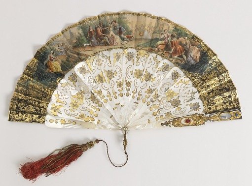 Pleated fan