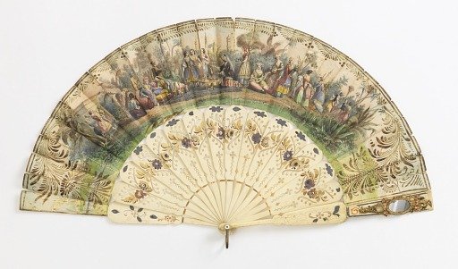 Pleated fan
