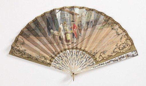 Pleated fan