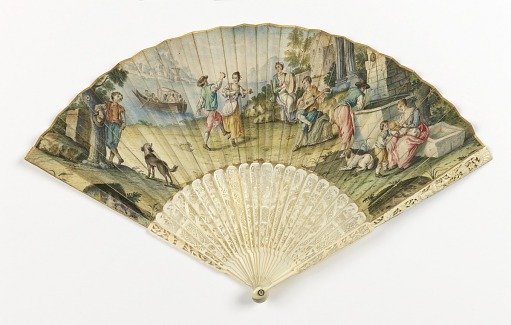 Pleated fan