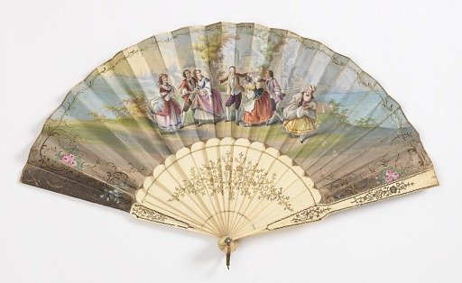 Pleated fan