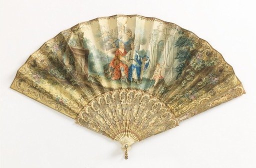 Pleated fan