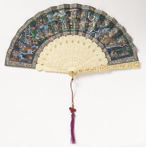 Pleated fan