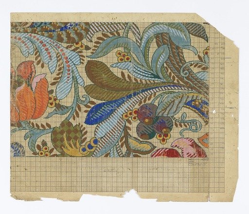 Mise-en-carte for Textile, No. 8359
