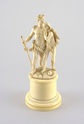 Figural group: adam & eve