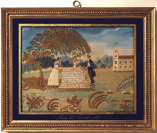 Embroidered picture