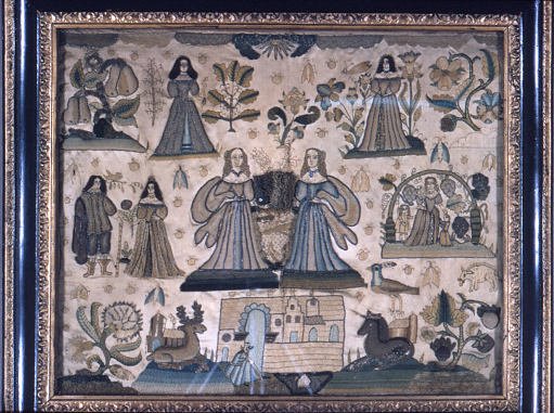 Embroidered picture