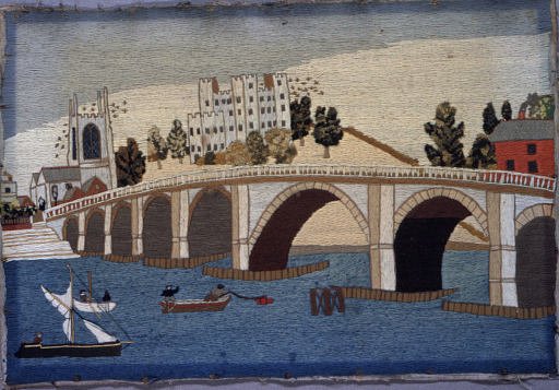 Embroidered picture