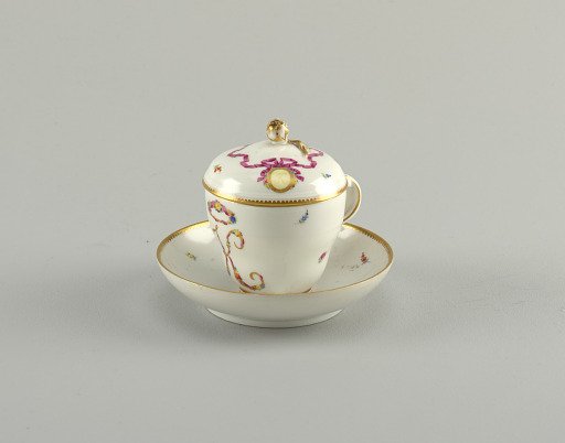 Covered Cup and Saucer