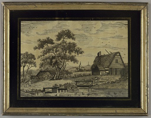 Embroidered picture