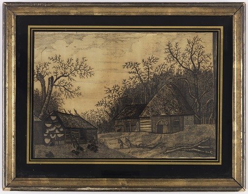 Embroidered picture