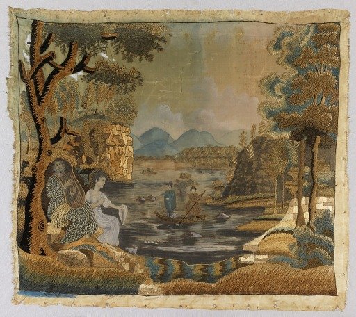 Embroidered picture