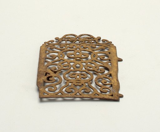Lock with backplate, key