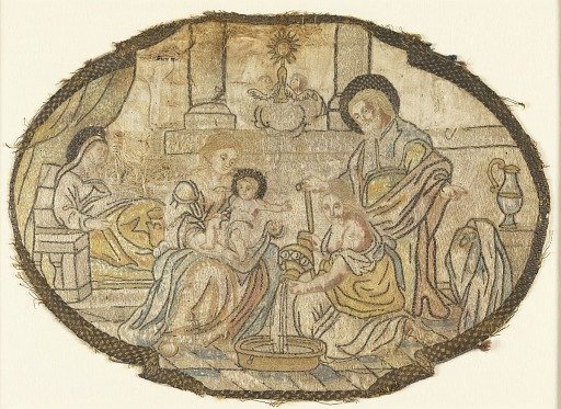 Embroidered picture