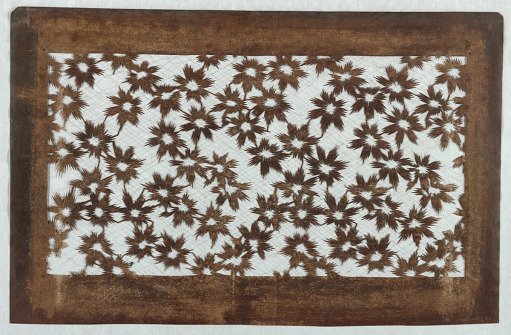 Abstract Maple Leaf Motif