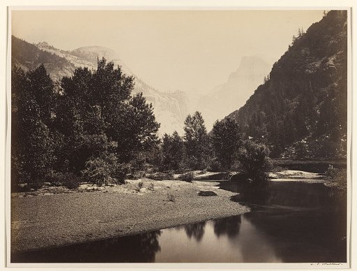 The Domes from the Valley, Yosemite
