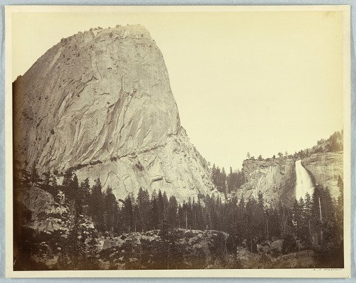 Mount Broderick, Nevada Falls, 700 Feet, Yosemite