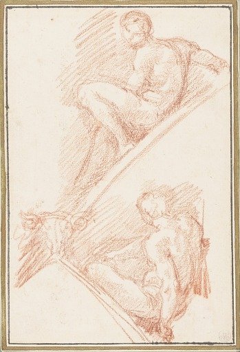 Figures from Sistine Chapel ceiling