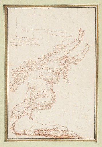 Running female figure