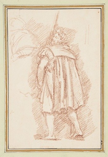 Male figure in Renaissance dress