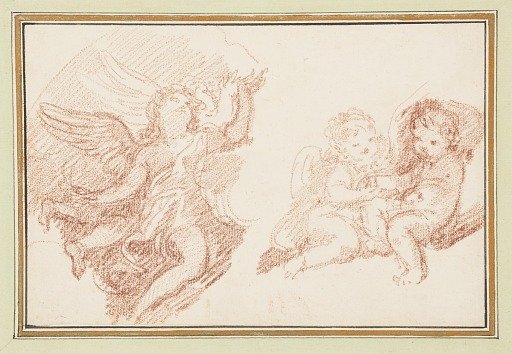 Three putti