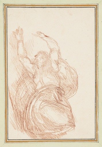 God dividing light from darkness, from the Sistine Chapel Ceiling by Michelangelo