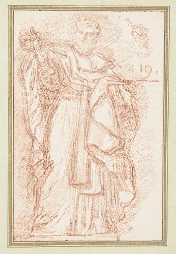 St. Nicholas of Bari from colonnade of St. Peter's
