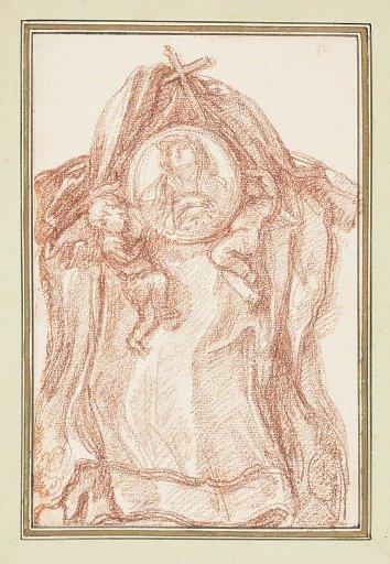 Memorial to Sister Maria Raggi in S. Maria sopra Minerva
