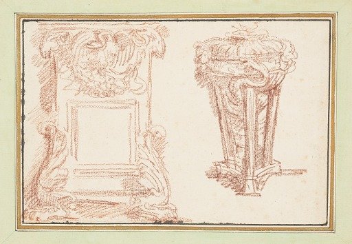 Two pedestals