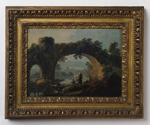 Landscape with Rustic Figures