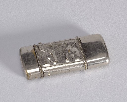 "Chuck Luck Pocket Match Safe and Dice Box"