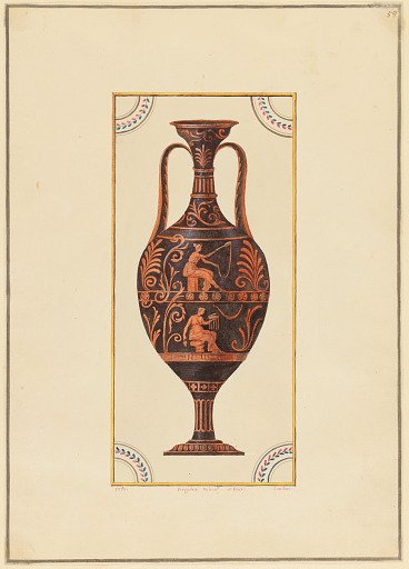 Ornament Design with Vase