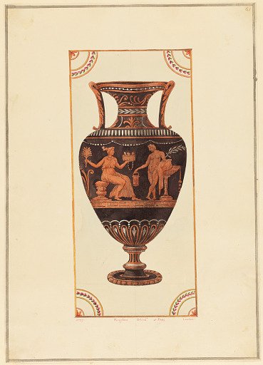 Ornament Design with Vase