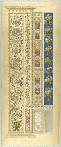 Wall Decoration, Plate from "Loggie di Rafaele nel Vaticano" (Raphael's Loggia in the Vatican)