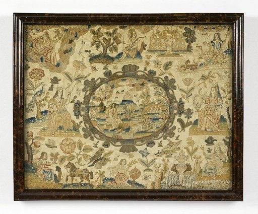 Embroidered picture