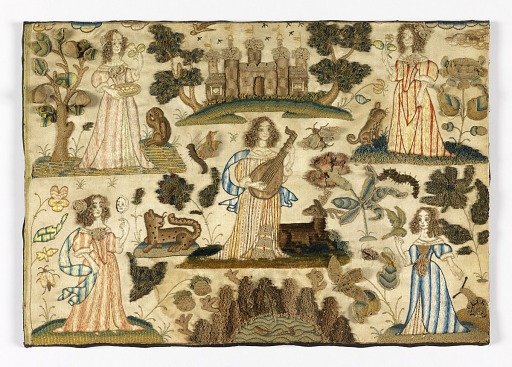 Embroidered picture